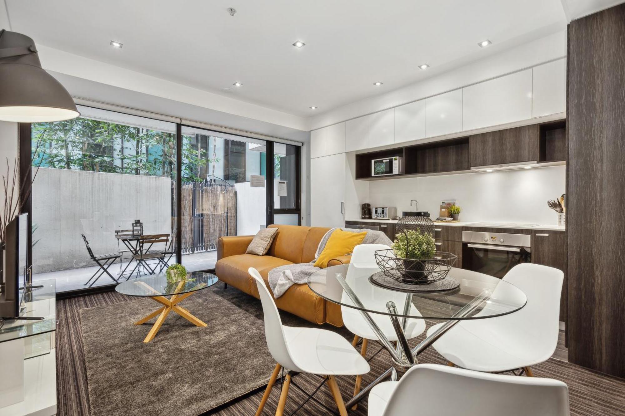 Complete Host Halo Apartments Melbourne Oda fotoğraf